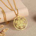 Pendentif Métatron - Or - L'Arbre des Chakras
