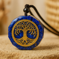 Pendentif Orgonite "Arbre des Possibles" - Lapis lazuli - L'Arbre des Chakras