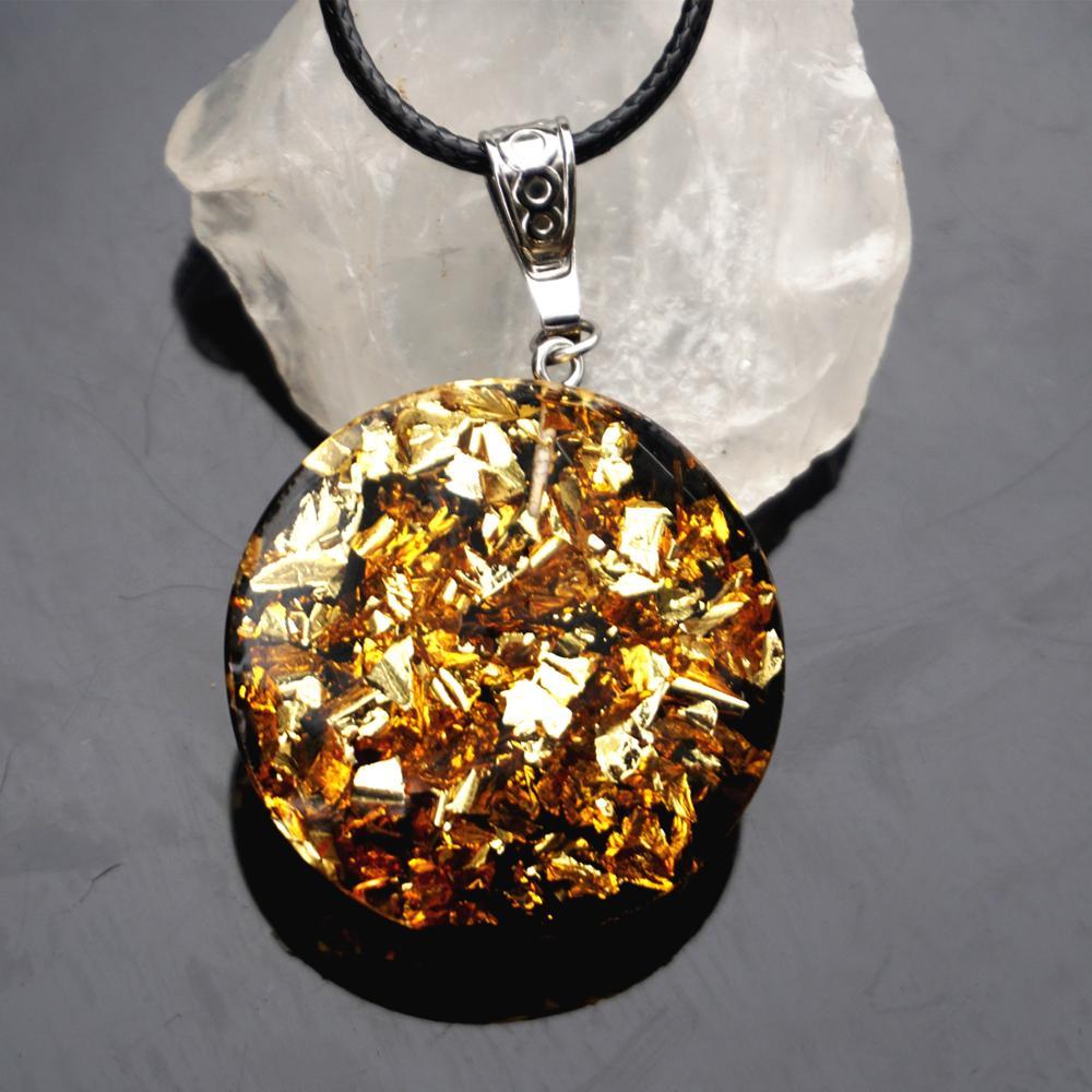 Orgonite Pendant “Protective Energies” in Black Obsidian